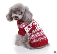 HKM-876691 Cozy Knit Turtleneck Christmas Sweater for Pets - Various Colors & Sizes Available
