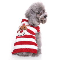 HKM-876691 Cozy Knit Turtleneck Christmas Sweater for Pets - Various Colors & Sizes Available