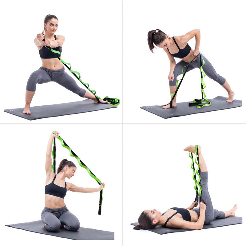 HKM-951251 Yoga Stretch Belt for Enhanced Flexibility and Posture Training