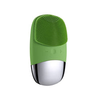 HKM-918867 Mini Silicone Electric Face Cleansing Brush with Sonic Technology and IPX7 Waterproofing for Effective Facial Care