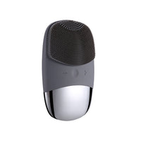 HKM-918867 Mini Silicone Electric Face Cleansing Brush with Sonic Technology and IPX7 Waterproofing for Effective Facial Care