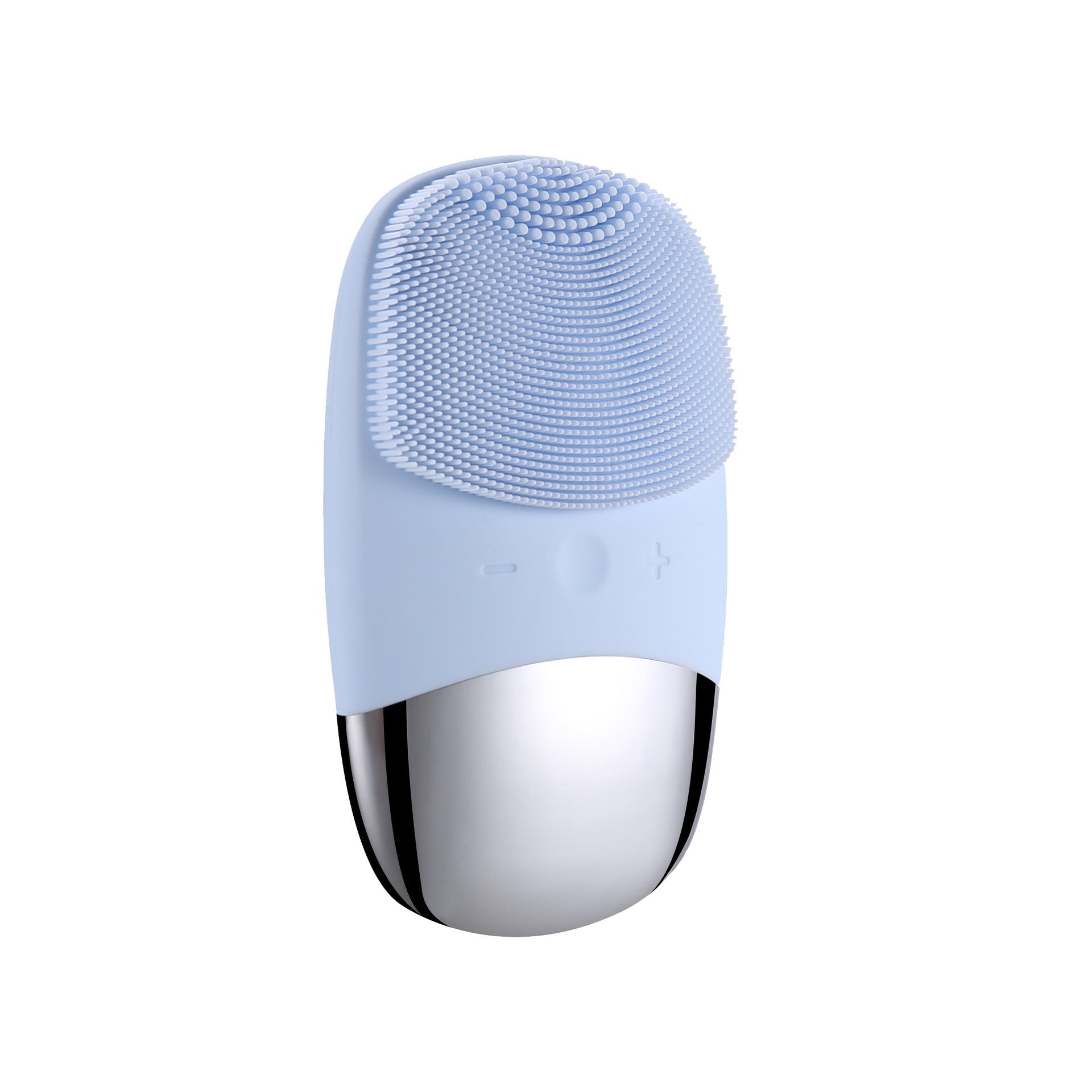 HKM-918867 Mini Silicone Electric Face Cleansing Brush with Sonic Technology and IPX7 Waterproofing for Effective Facial Care
