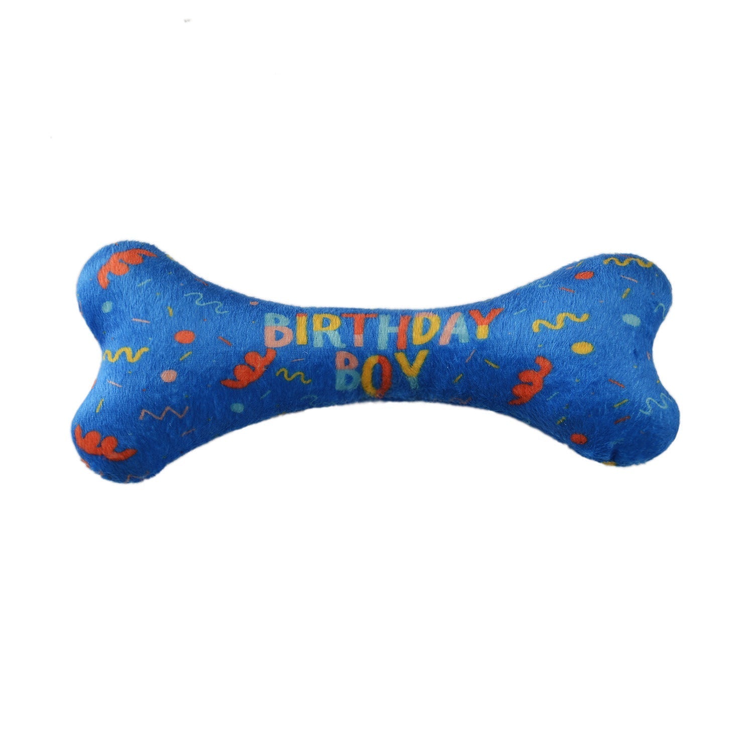 HKM-894931 Pet Triangle Scarf with Washable Bone Design - Soft Cotton Polyester Fabric, Ideal for Dog Birthdays