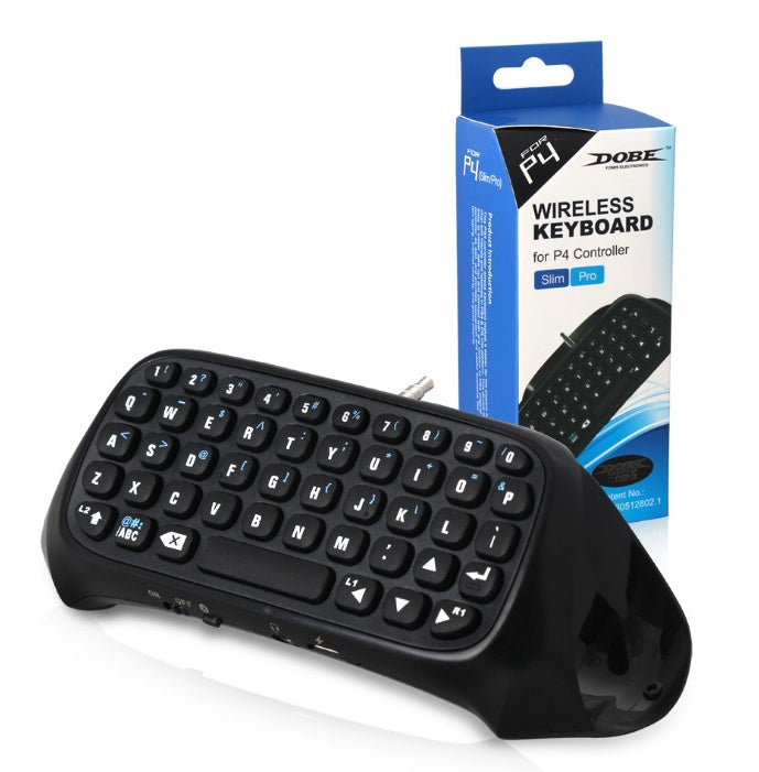 KTX-944787 Wireless Bluetooth Gamepad with Keyboard and Voice Chat for PS4 Console