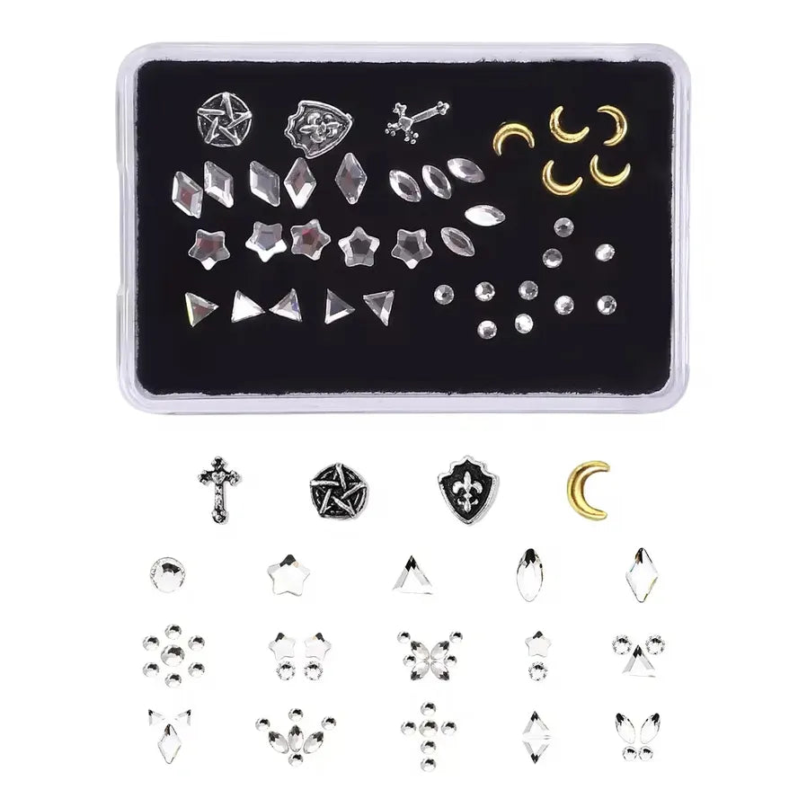 JMT-335050 Decorative Tooth Gem Kit with Rhinestones for Unique Dental Artistry