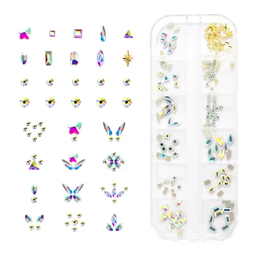 JMT-335050 Decorative Tooth Gem Kit with Rhinestones for Unique Dental Artistry
