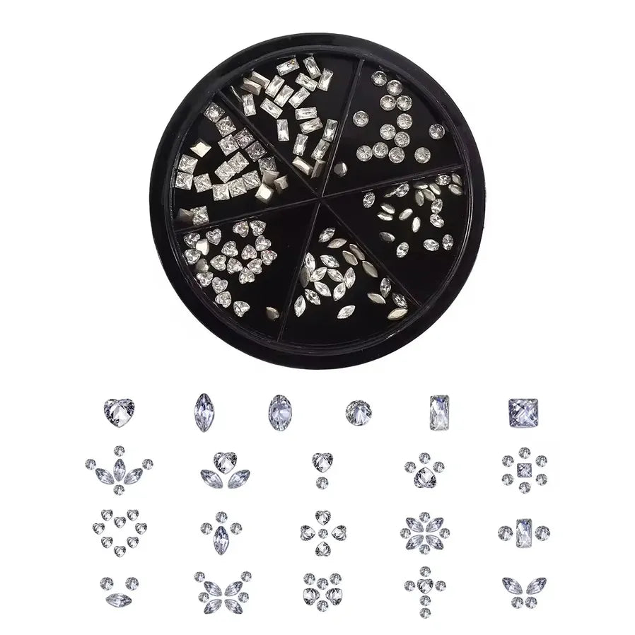 JMT-335050 Decorative Tooth Gem Kit with Rhinestones for Unique Dental Artistry