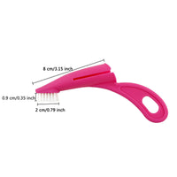 HKM-580627 Pet Finger Toothbrush for Dogs and Cats - Soft Silicone Bristles for Gentle Dental Care, Ergonomic Design, Lightweight and Portable for All Breeds