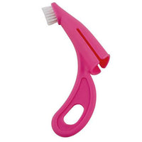 HKM-580627 Pet Finger Toothbrush for Dogs and Cats - Soft Silicone Bristles for Gentle Dental Care, Ergonomic Design, Lightweight and Portable for All Breeds