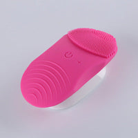 HKM-950483 Electric Cleansing Instrument with Ultrasound and 5 Gear Rotating Function - Rose Red