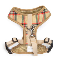 HKM-748883 Breathable and Comfortable Chest Strap Harness for Pugs - Adjustable Polyester Design in Sizes S, M, L, XL