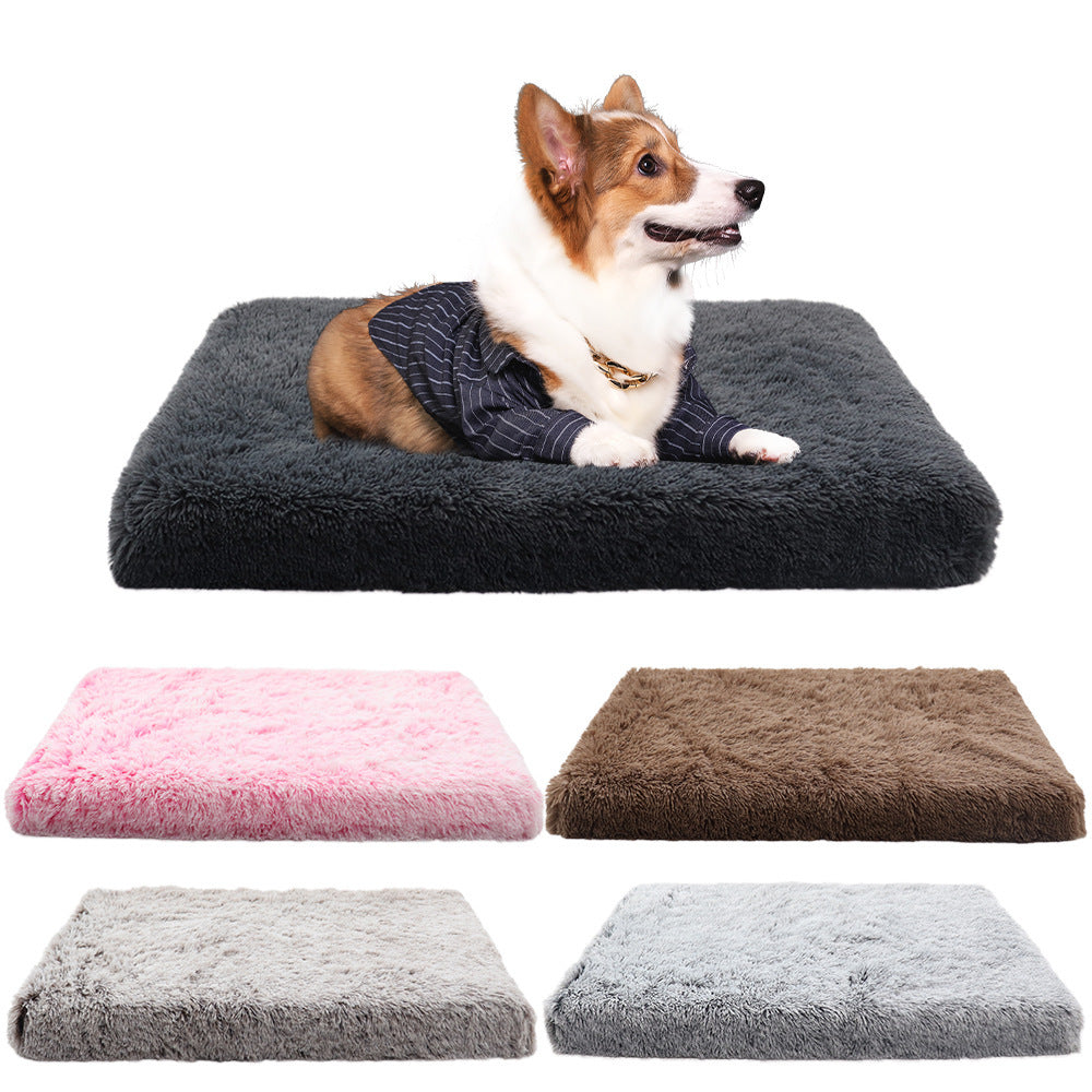 HKM-602963 Cozy Long Pile Square Pet Mat for Dogs and Cats - Various Sizes Available