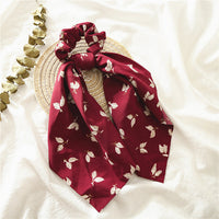 HKM-904531 Plaid Leaf Design Hair Band for Ladies