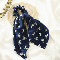 HKM-904531 Plaid Leaf Design Hair Band for Ladies