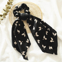 HKM-904531 Plaid Leaf Design Hair Band for Ladies