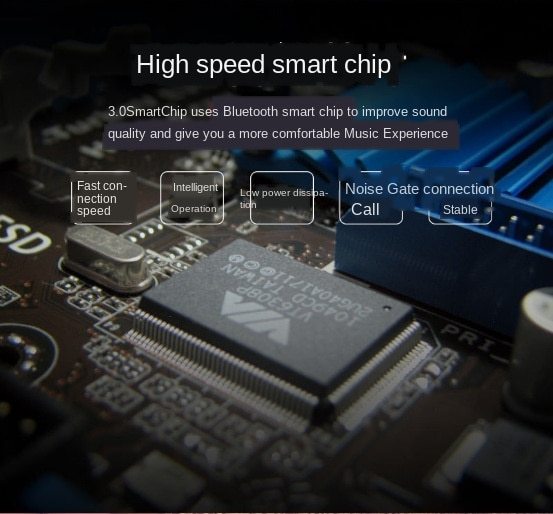 KTX-611667 C8 Wireless Bluetooth Speaker with Built-in Radio and Card Reader - USB Rechargeable, 1200mAh Battery, 6 Hours Playtime, 5W Output