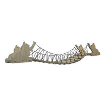 HKM-774035 Wall-Mounted Solid Wood Cat Jumping Platform for Active Pets