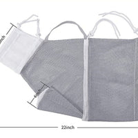 HKM-382867 Cat Bathing Bag for Easy Grooming and Care, Ideal for Bathing, Nail Trimming, and Medication Administration