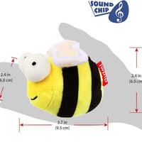 HKM-743763 Interactive Chirping Bee Cat Toy – Motion-Activated Squeaking Companion for Engaging Playtime