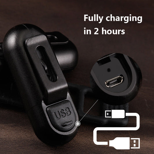 HKM-217171 USB Rechargeable Bicycle Night Riding Flashing Lights