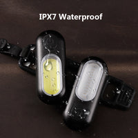 HKM-217171 USB Rechargeable Bicycle Night Riding Flashing Lights