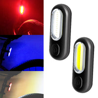 HKM-217171 USB Rechargeable Bicycle Night Riding Flashing Lights