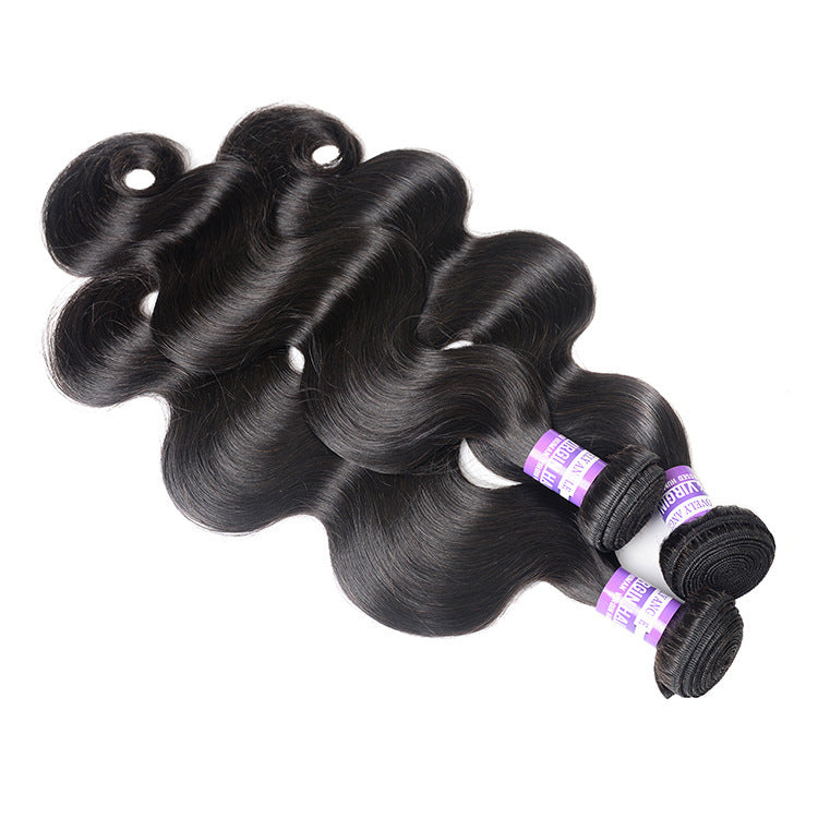 KTX-231059 Brazilian Human Hair Bundles with Closure for Natural Style and Versatility