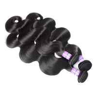 HKM-231059 Brazilian Human Hair Bundles with Closure for Natural Style and Versatility