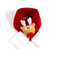 HKM-507859 Cozy Winter Santa Scarf Bow Tie Hat for Dogs and Cats