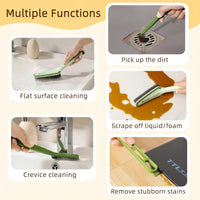 HKM-692435 3-in-1 Multifunctional Pet Cleaning Brush with Hard Bristle, Tweezer, and Scraper for Home Use
