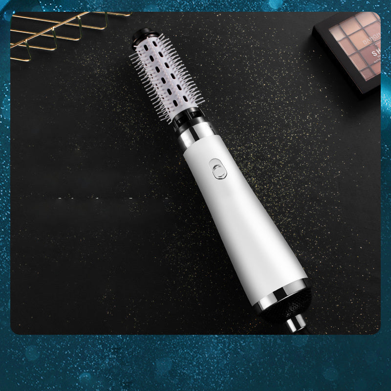 HKM-727251 Self-Winding 3-in-1 Heating Air Comb with Adjustable Temperature Control for Wet and Dry Hair