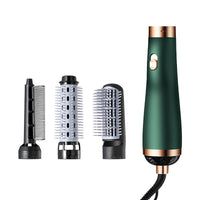 HKM-727251 Self-Winding 3-in-1 Heating Air Comb with Adjustable Temperature Control for Wet and Dry Hair