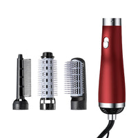HKM-727251 Self-Winding 3-in-1 Heating Air Comb with Adjustable Temperature Control for Wet and Dry Hair