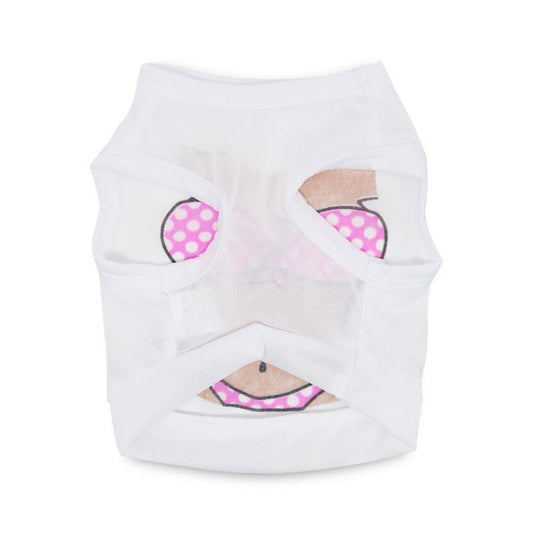 HKM-506707 Hawaiian Print Dog Bikini Tank Top in Polyester - Stylish Pet Clothing