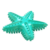 HKM-806995 Edible TPR Starfish Dog Toy for Large Dogs - Interactive Chew and Dental Care Squeaky Toy