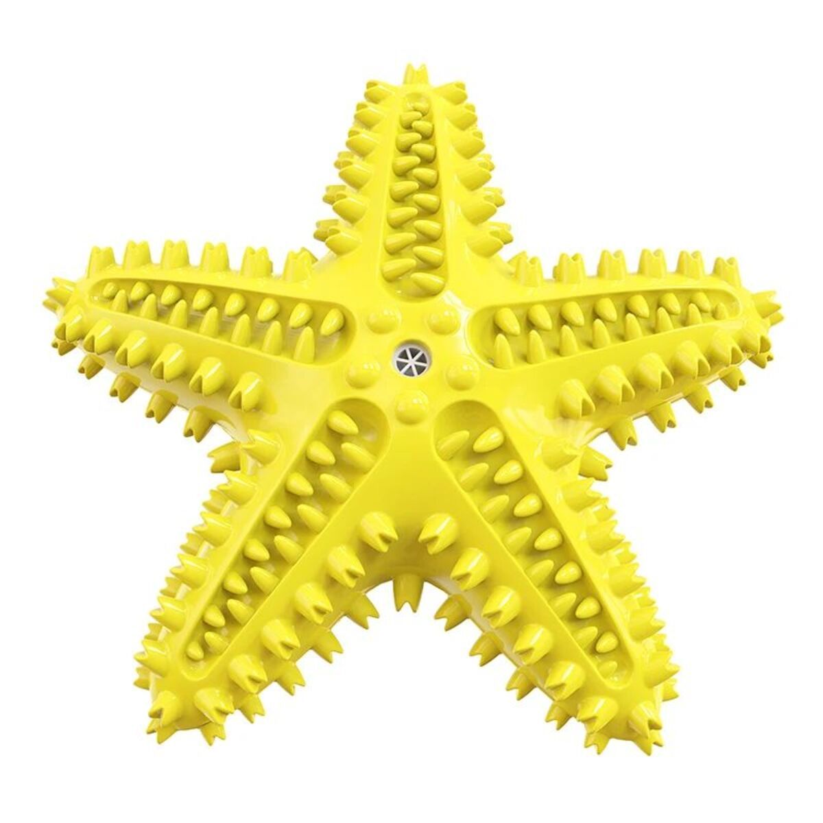 HKM-806995 Edible TPR Starfish Dog Toy for Large Dogs - Interactive Chew and Dental Care Squeaky Toy