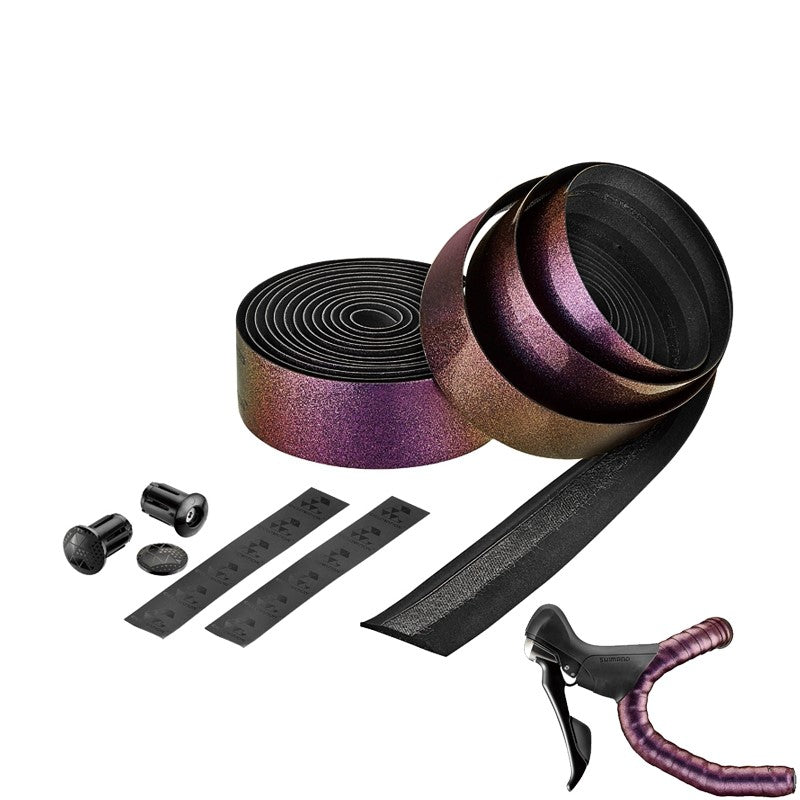 HKM-721043 Two-Color Anti-Slip Silicone Bicycle Strap for Secure Cycling