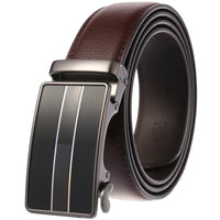 HKM-988307 Adjustable Casual Automatic Buckle Belt for Men - Versatile Style and Comfort