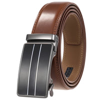 HKM-988307 Adjustable Casual Automatic Buckle Belt for Men - Versatile Style and Comfort