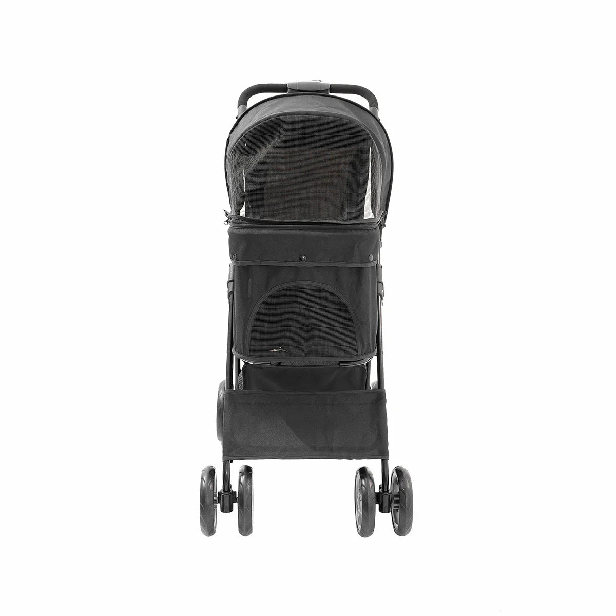 JMT-342538 Folding Outdoor Pet Stroller for Small Dogs - Easy Assembly and Travel-Friendly Design
