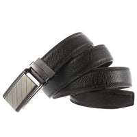 HKM-397331 Automatic Buckle Genuine Leather Men’s Belt - Model LY33-1853-5
