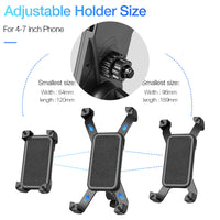 HKM-159699 Universal Bicycle Phone Holder for Secure Navigation and Easy Access