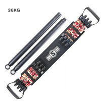 HKM-708371 Elastic Chest Expander with Bench Press Stretcher and Support Belt