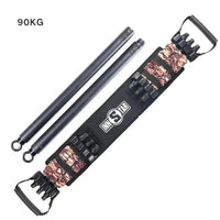 HKM-708371 Elastic Chest Expander with Bench Press Stretcher and Support Belt