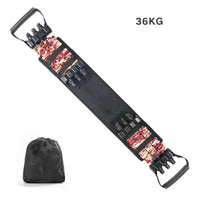 HKM-708371 Elastic Chest Expander with Bench Press Stretcher and Support Belt