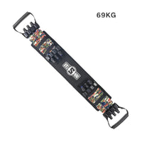 HKM-708371 Elastic Chest Expander with Bench Press Stretcher and Support Belt
