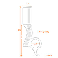 HKM-382867 Manual Men's Vintage Razor in Zinc Alloy - Black/Silver, Easy Assembly for Hand Shaving