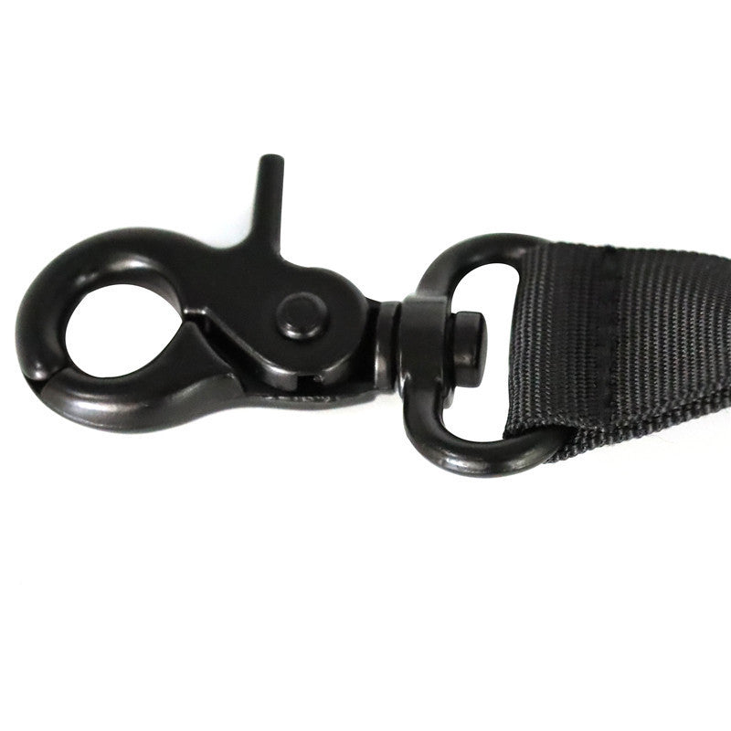 HKM-543059 Nylon Outdoor Sports Belt Leash for Dog Walking and Running - Black, 30*20*4cm