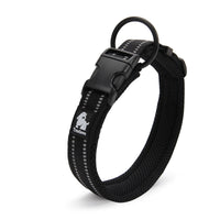 HKM-902035 Reflective 3M Soft Padded Dog Collar with Mesh Lining - Durable and Comfortable for Pets