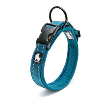 HKM-902035 Reflective 3M Soft Padded Dog Collar with Mesh Lining - Durable and Comfortable for Pets